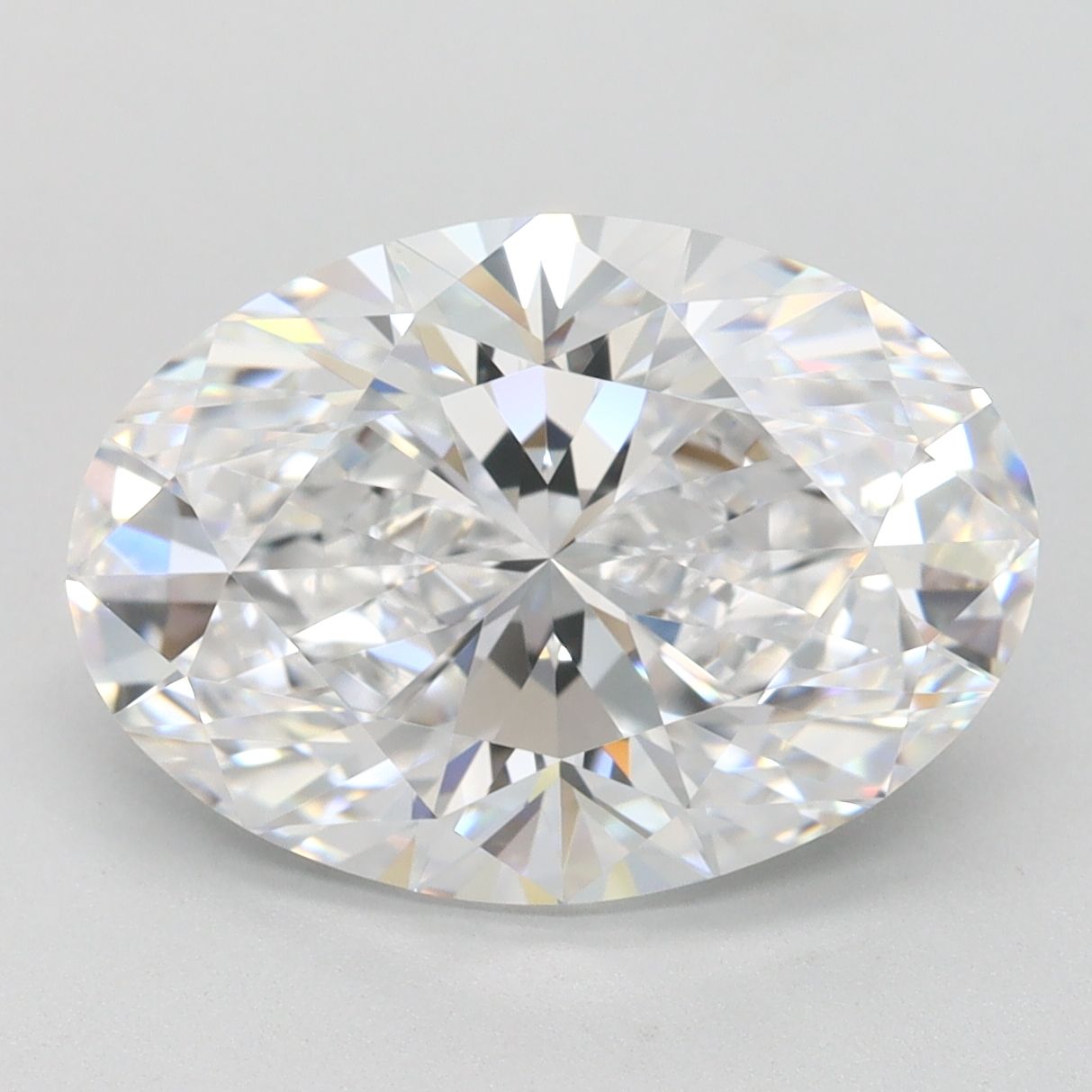4.14 ct. oval Lab Grown Diamond front image