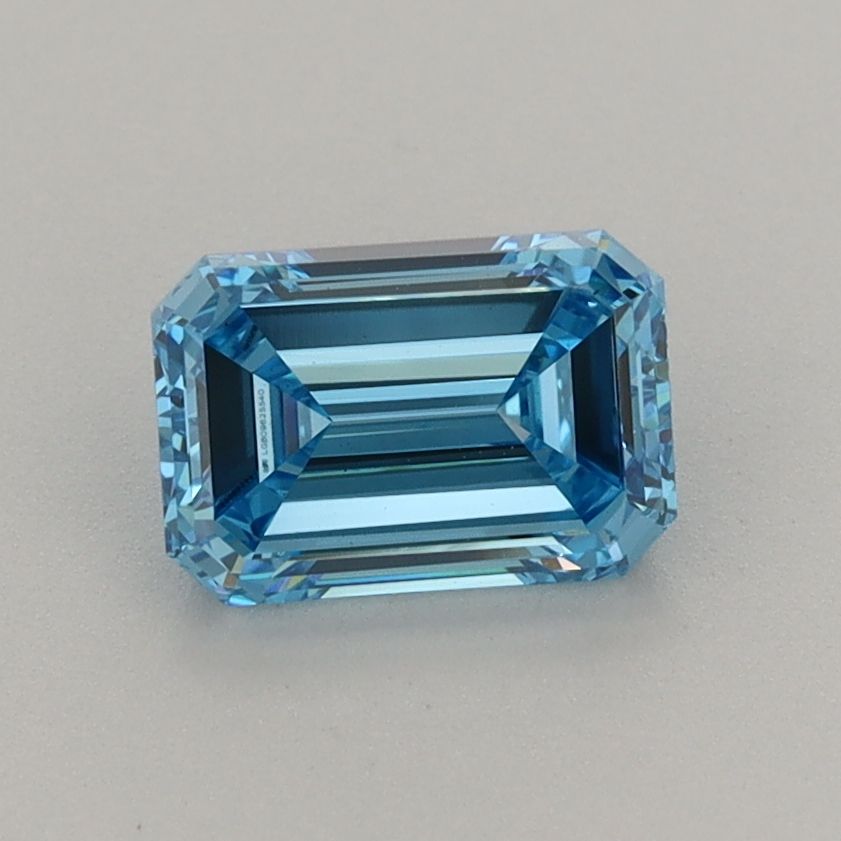 1.1 CT Fancy Vivid Blue EMERALD