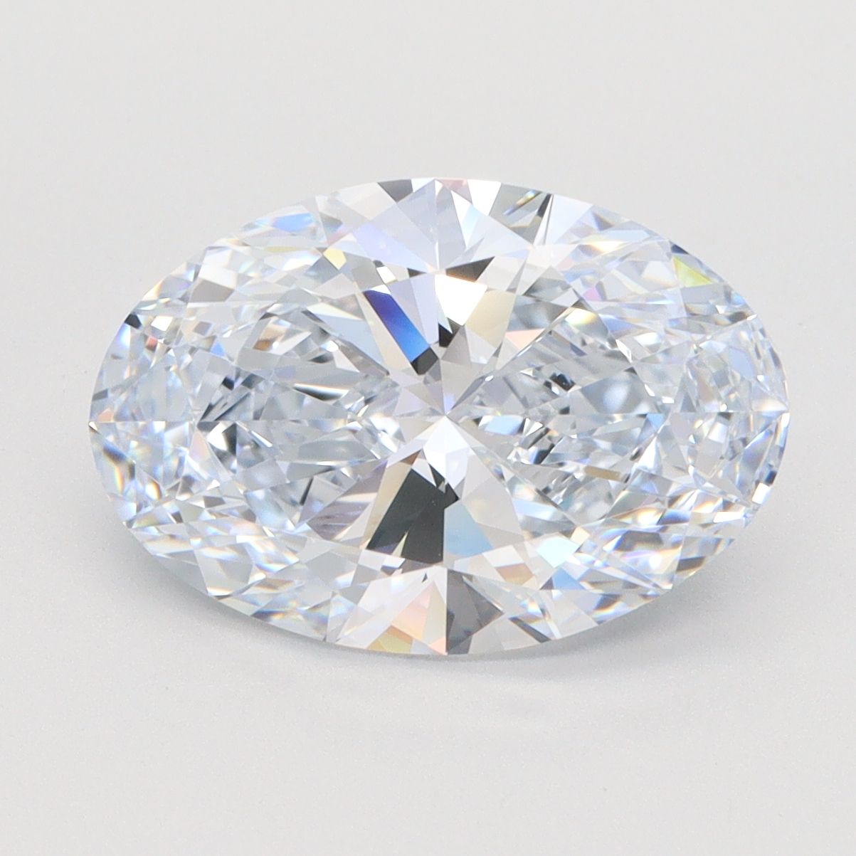 4.10 ct. oval Lab Grown Diamond front image