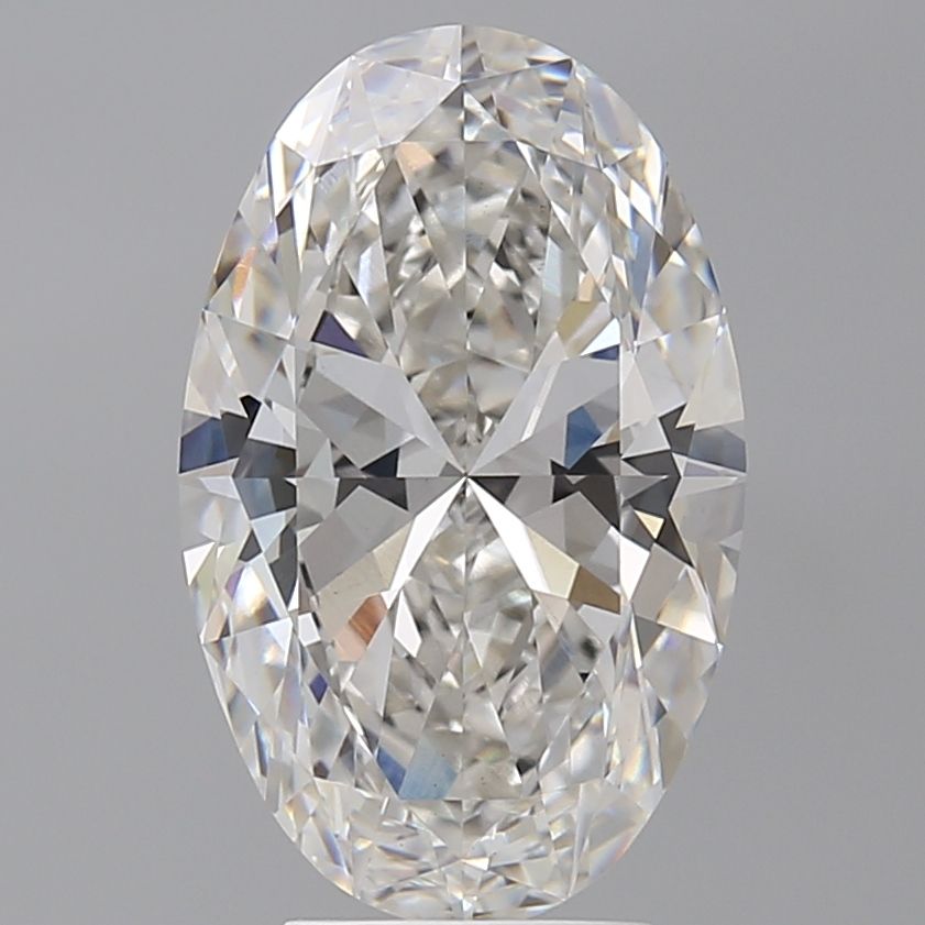 4.58 ct. oval Lab Grown Diamond front image