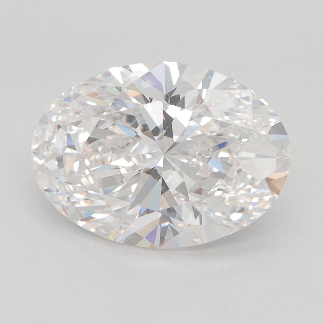 3.01 ct. oval Lab Grown Diamond front image