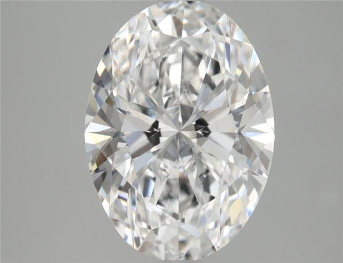 3.11 ct. oval Lab Grown Diamond front image