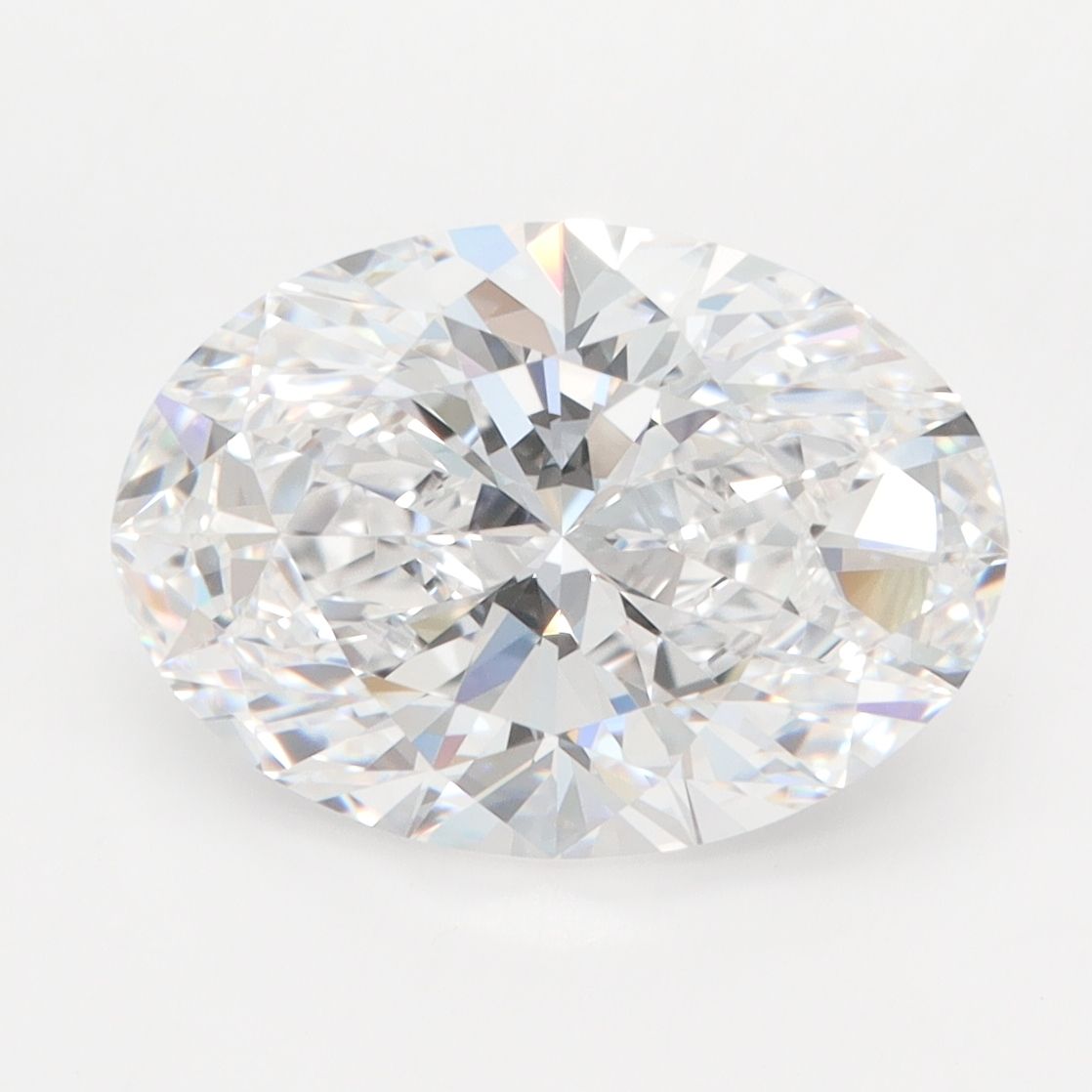4.07 ct. oval Lab Grown Diamond front image
