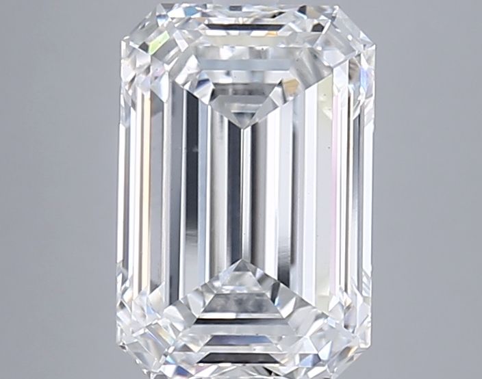 6.03 ct. emerald Lab Grown Diamond front image