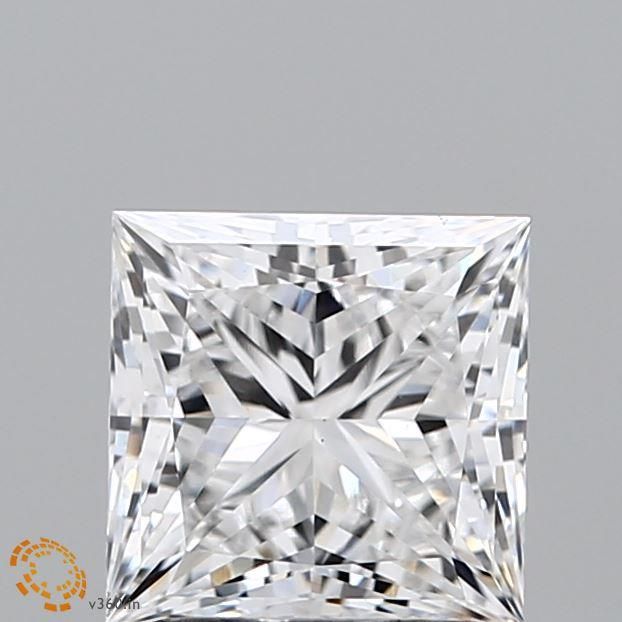 1.72 ct. princess Lab Grown Diamond front image