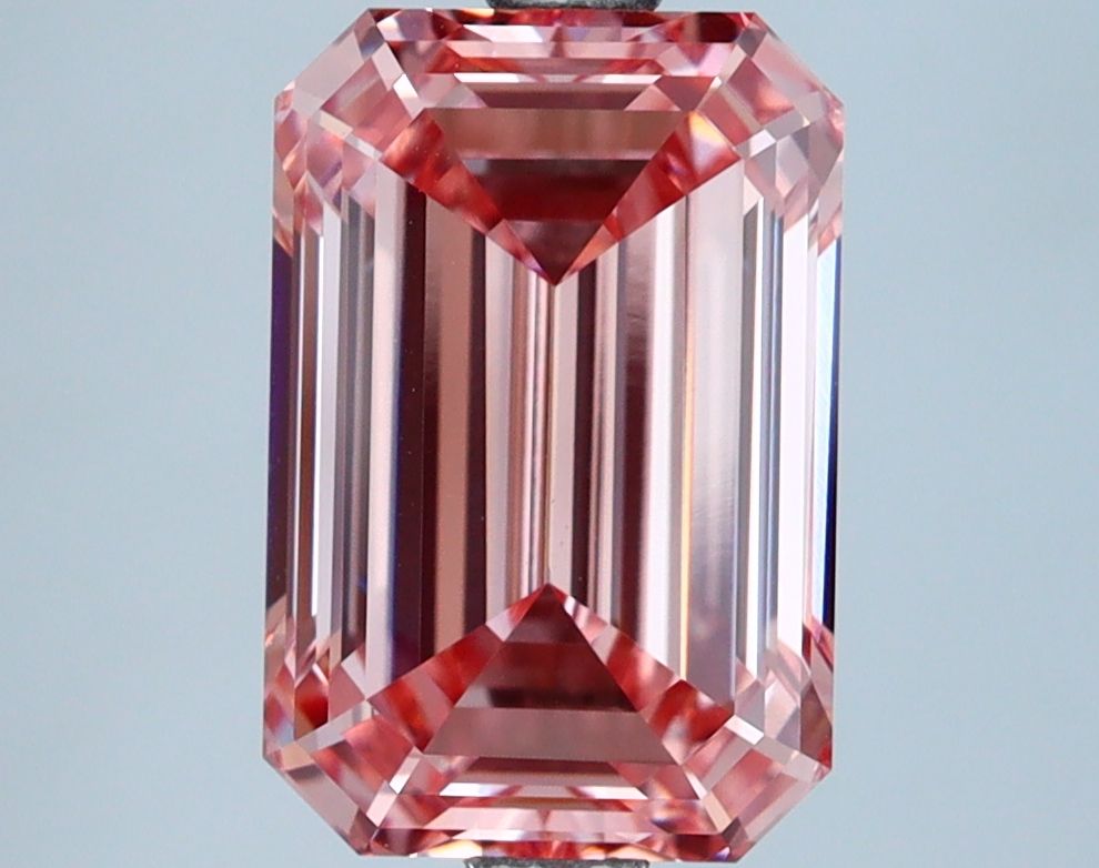3.30 ct. emerald Lab Grown Diamond front image