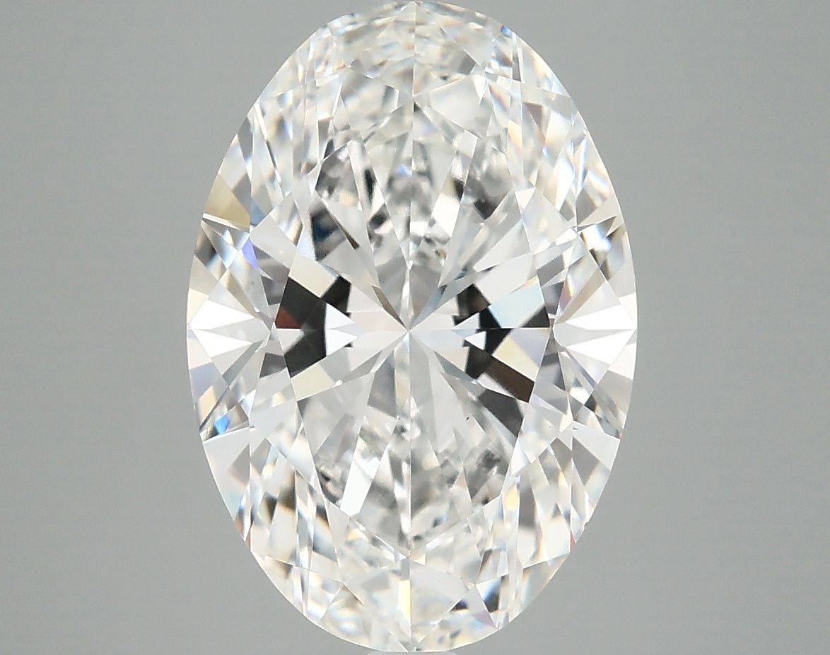 5.01 ct. oval Lab Grown Diamond front image