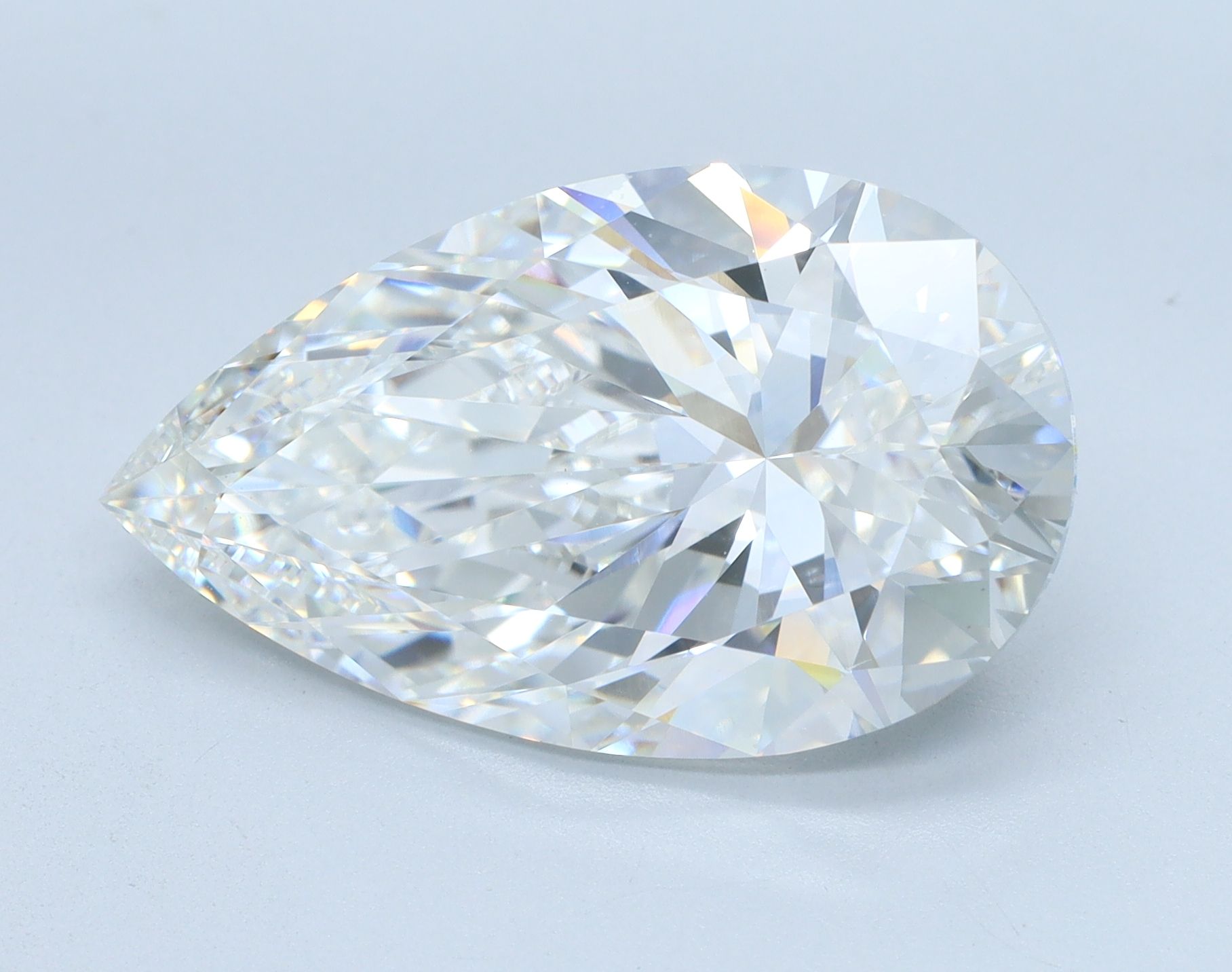 8.09 ct. pear Lab Grown Diamond front image