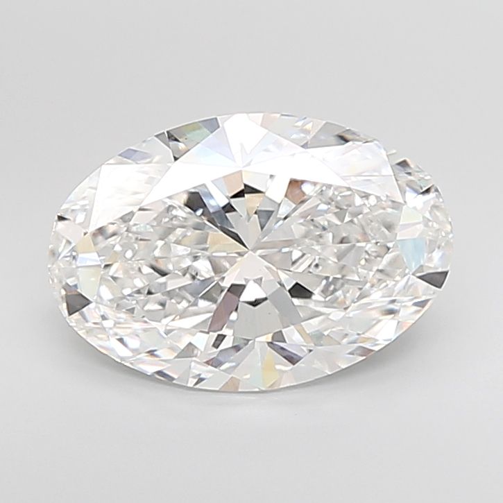 6.06 ct. oval Lab Grown Diamond front image