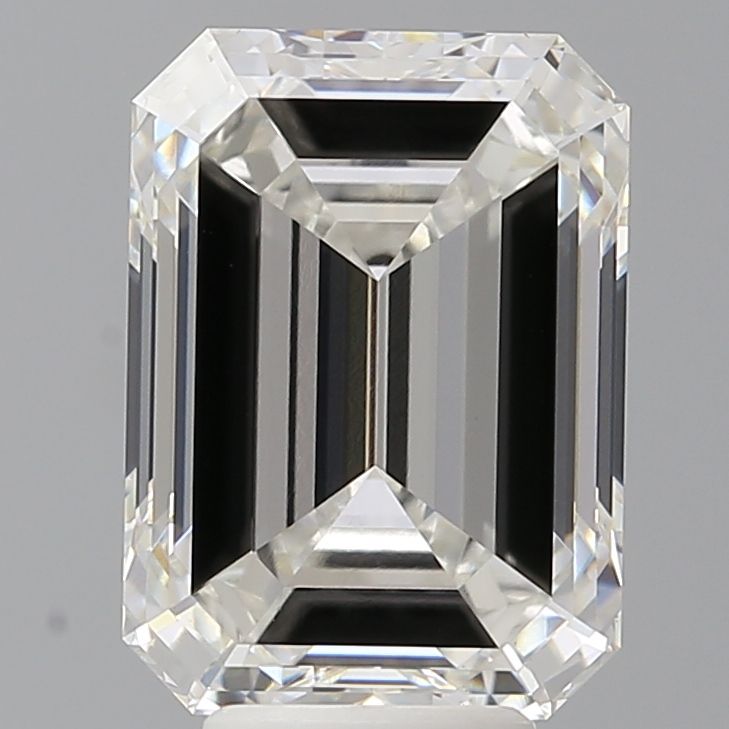 6.08 ct. emerald Lab Grown Diamond front image