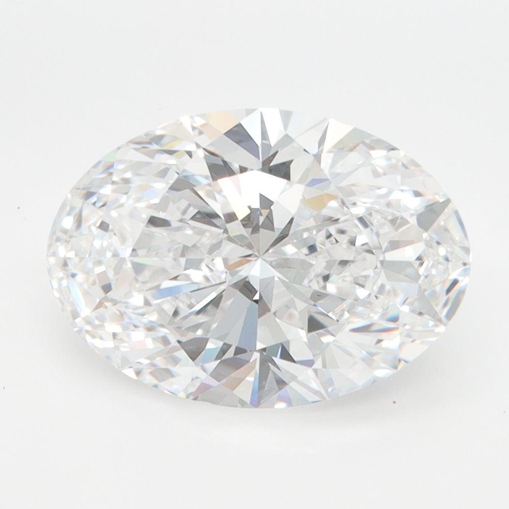 3.09 ct. oval Lab Grown Diamond front image