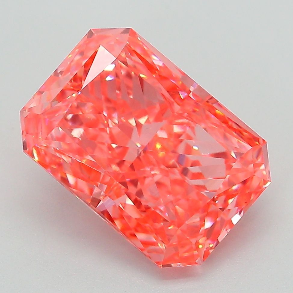 4.13 ct. radiant Lab Grown Diamond front image