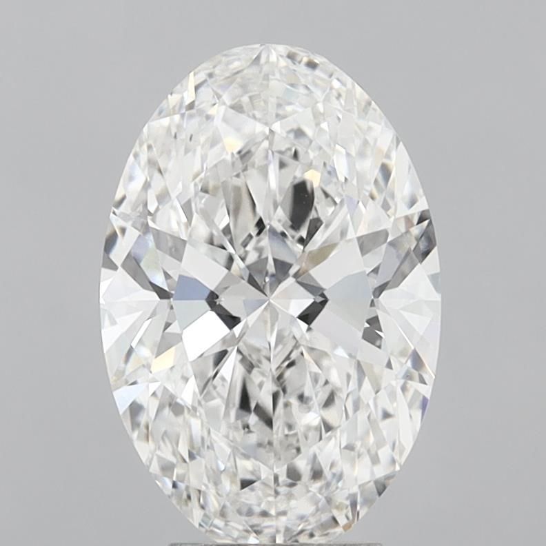 5.03 ct. oval Lab Grown Diamond front image