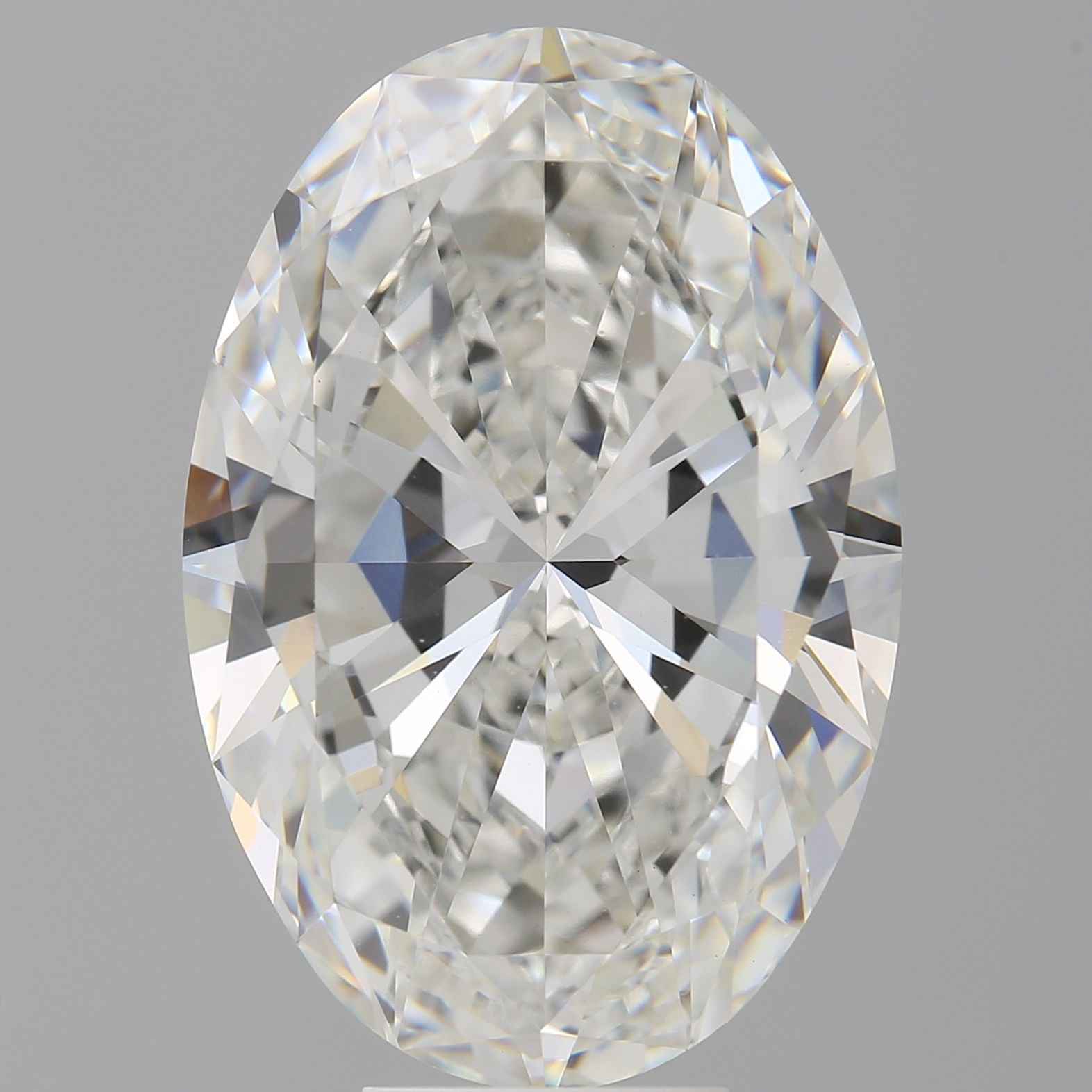 9.07 ct. oval Lab Grown Diamond front image