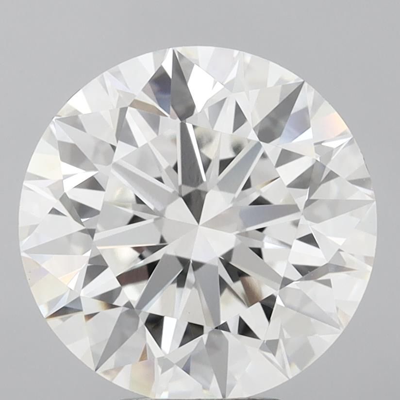 6.34 ct. round Lab Grown Diamond front image