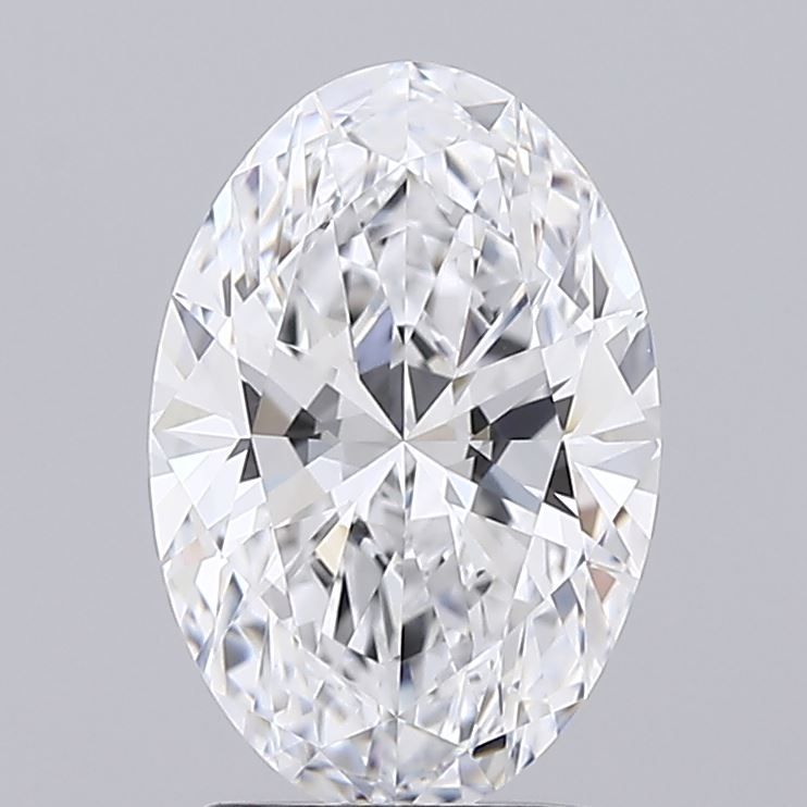 2.03 ct. oval Lab Grown Diamond front image