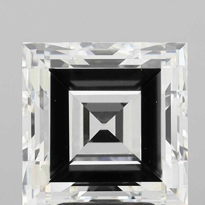 4.06 ct lab-grown Square radiant Diamond