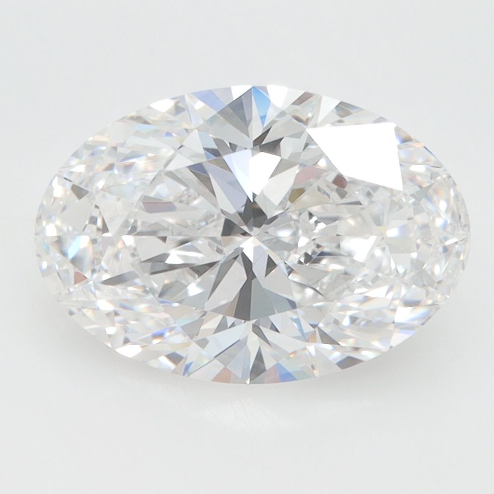 3.01 ct. oval Lab Grown Diamond front image