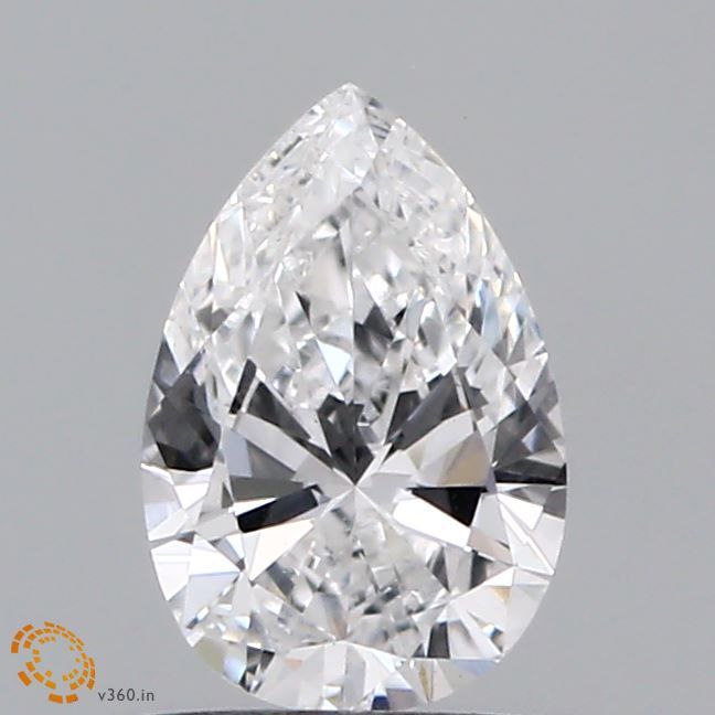0.48 ct lab-grown Pear Diamond