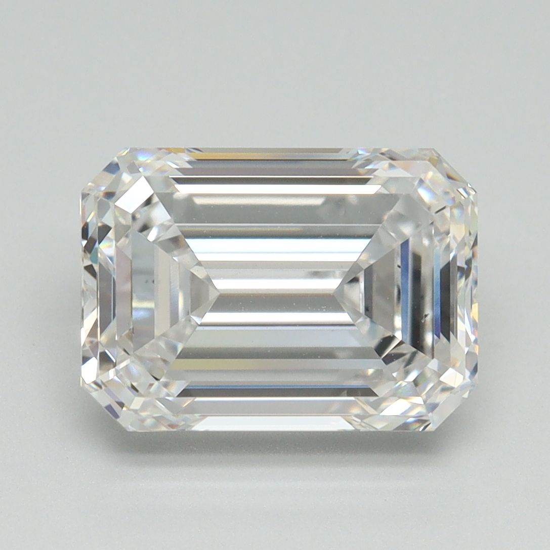 4.11 ct. emerald Lab Grown Diamond front image