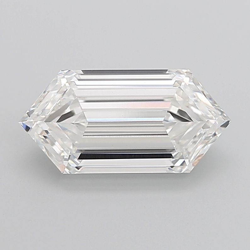 6.38 ct lab-grown Hexagonal Diamond