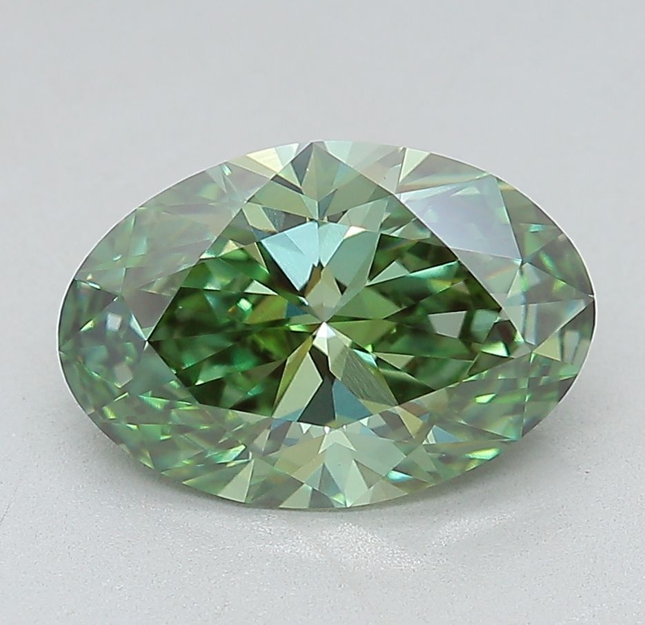 2.14 ct. oval Lab Grown Diamond front image