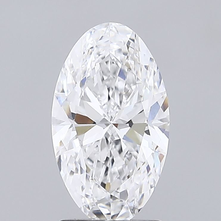 2.00 ct. oval Lab Grown Diamond front image
