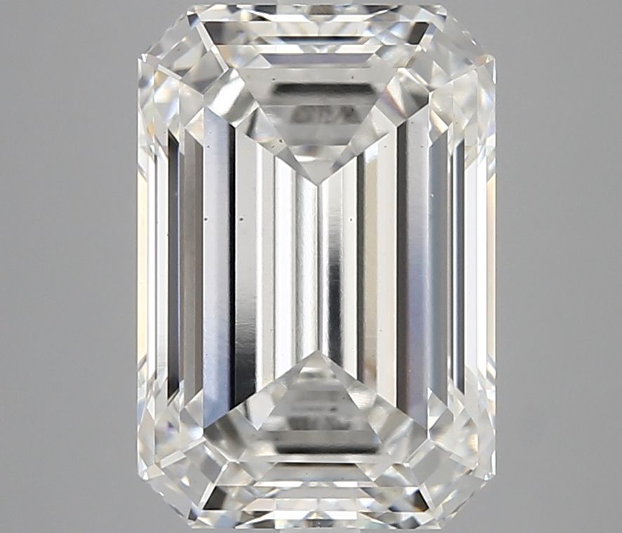 6.22 ct. emerald Lab Grown Diamond front image