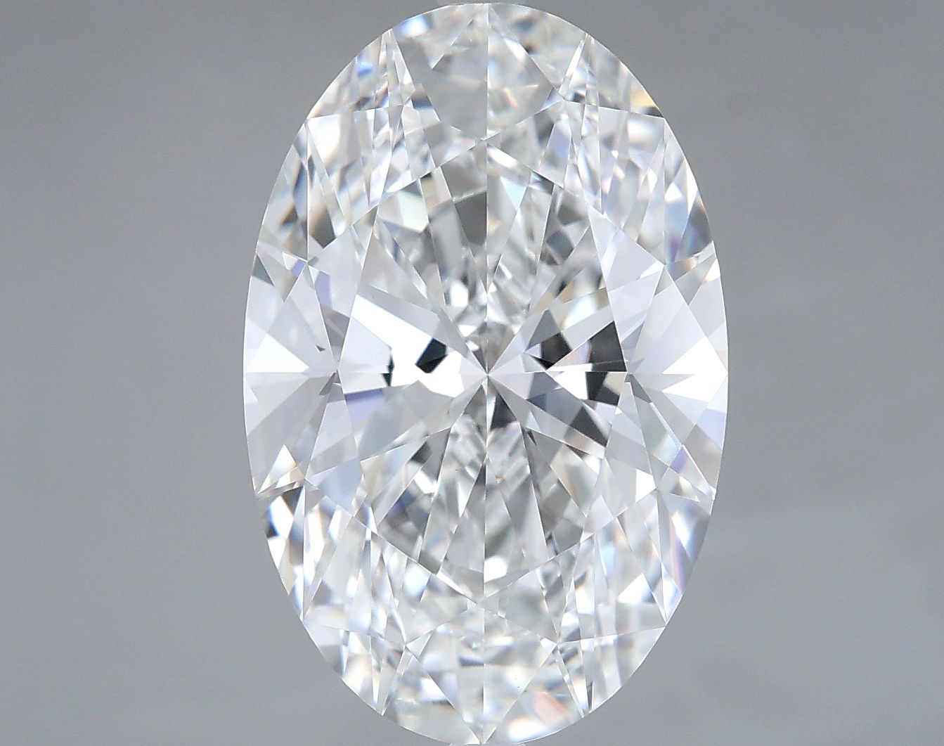 7.04 ct. oval Lab Grown Diamond front image