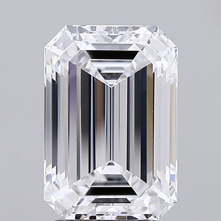 3.04 ct. emerald Lab Grown Diamond front image