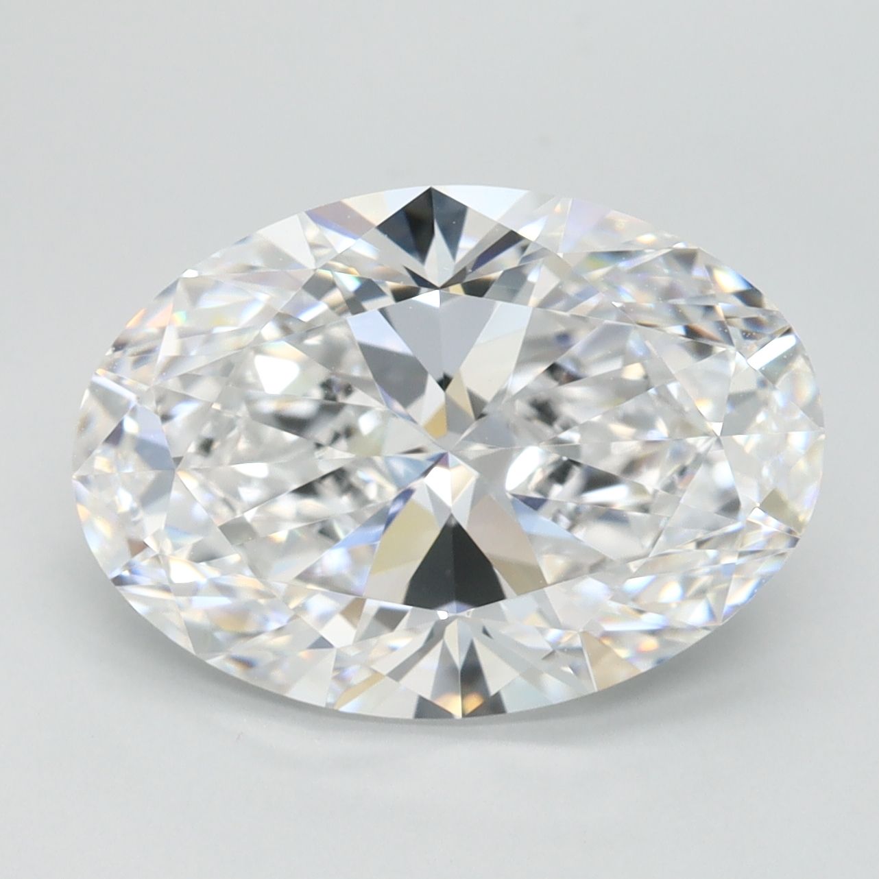 4.17 ct. oval Lab Grown Diamond front image