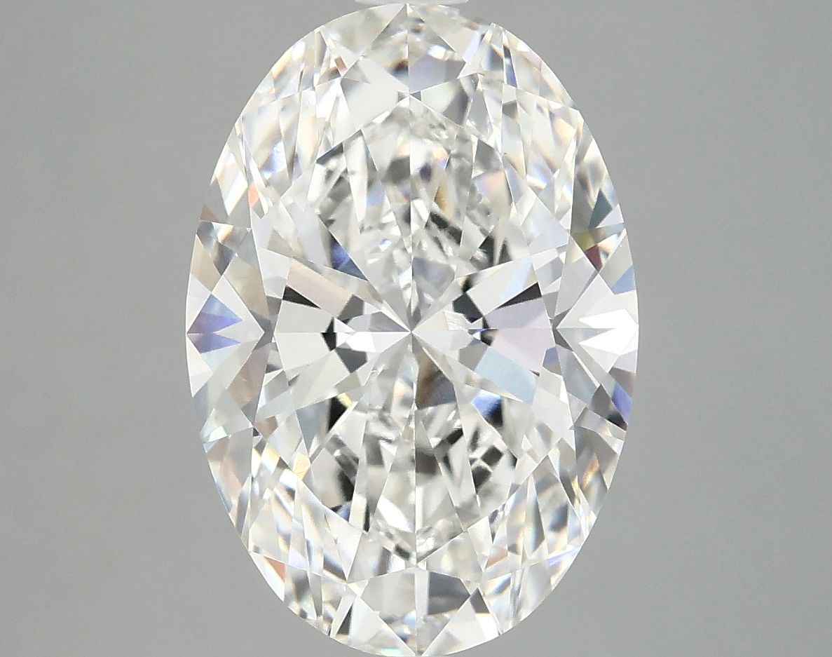 5.09 ct. oval Lab Grown Diamond front image