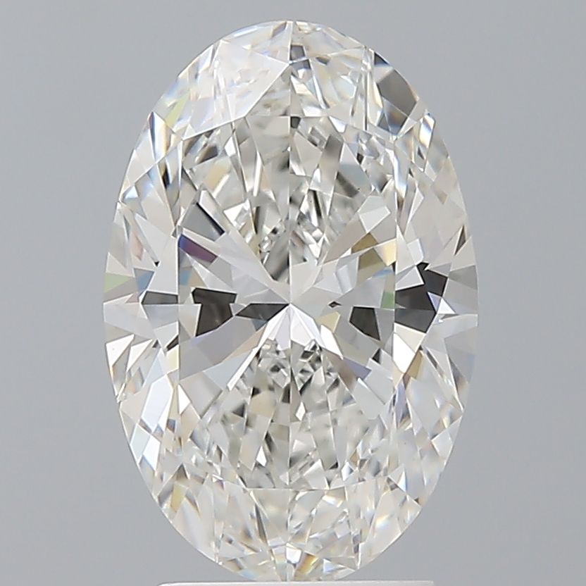3.09 ct. oval Lab Grown Diamond front image
