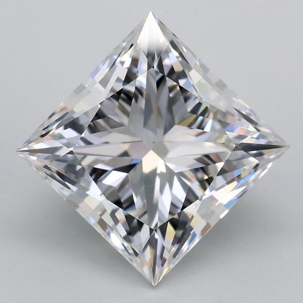4.06 ct. princess Lab Grown Diamond front image