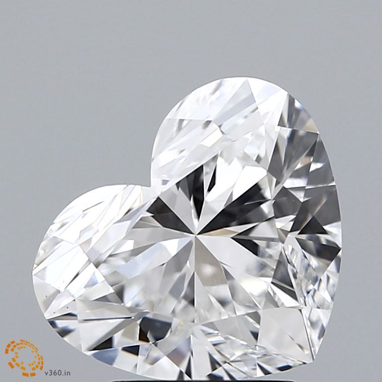 3.08 ct. heart Lab Grown Diamond front image