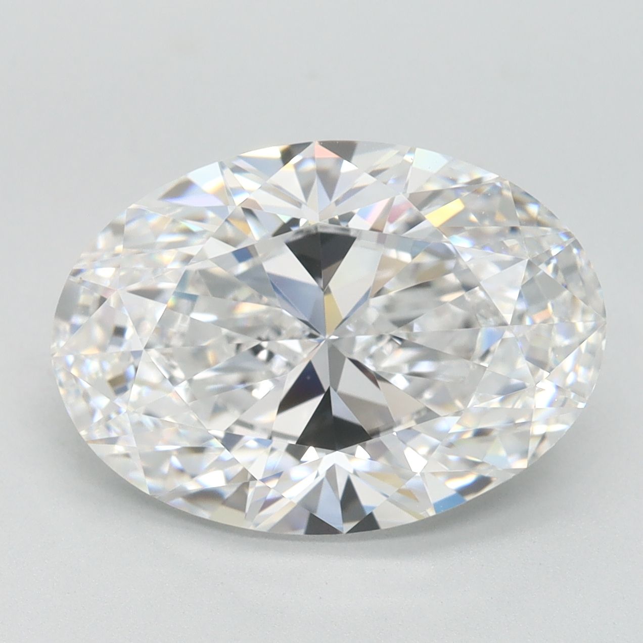 4.21 ct. oval Lab Grown Diamond front image