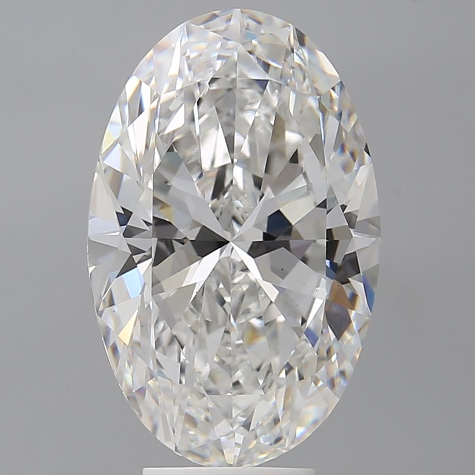 6.60 ct. oval Lab Grown Diamond front image