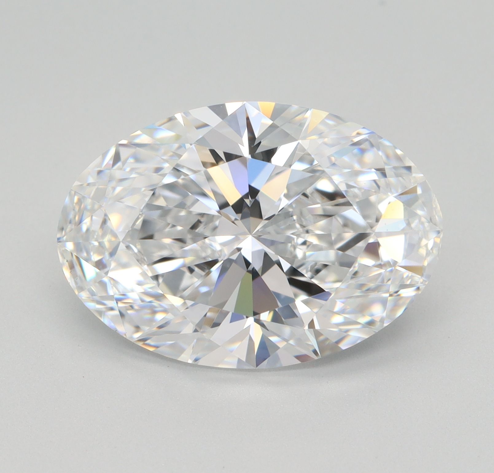 5.06 ct. oval Lab Grown Diamond front image