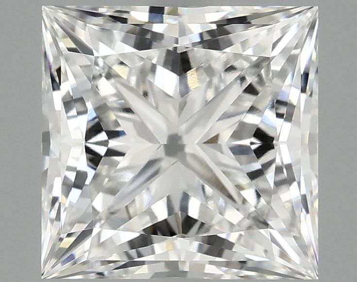 3.02 ct. princess Lab Grown Diamond front image