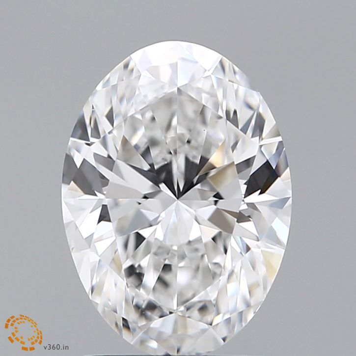 2.00 ct. oval Lab Grown Diamond front image