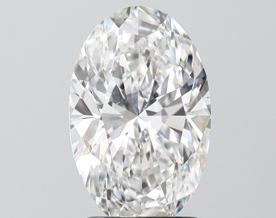 2.58 ct. oval Lab Grown Diamond front image
