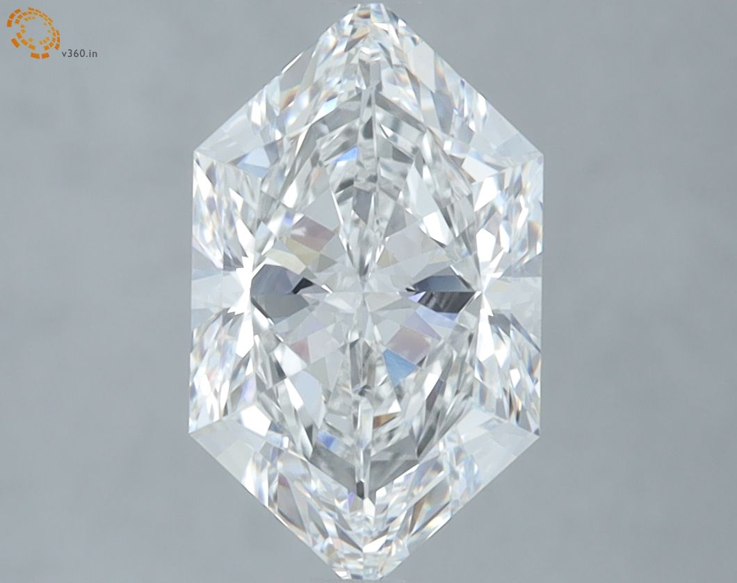 2.52 ct lab-grown Hexagonal Diamond