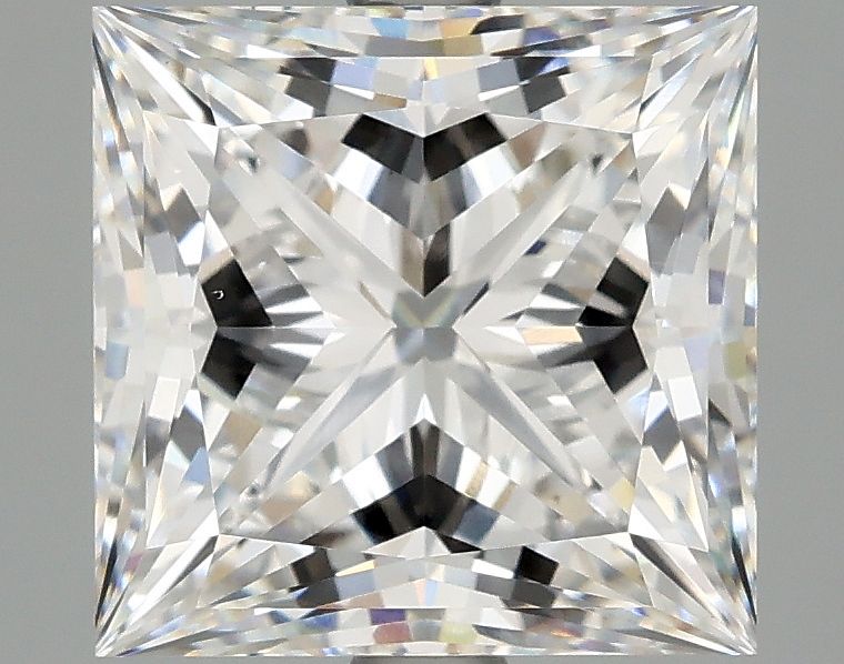 4.09 ct. princess Lab Grown Diamond front image