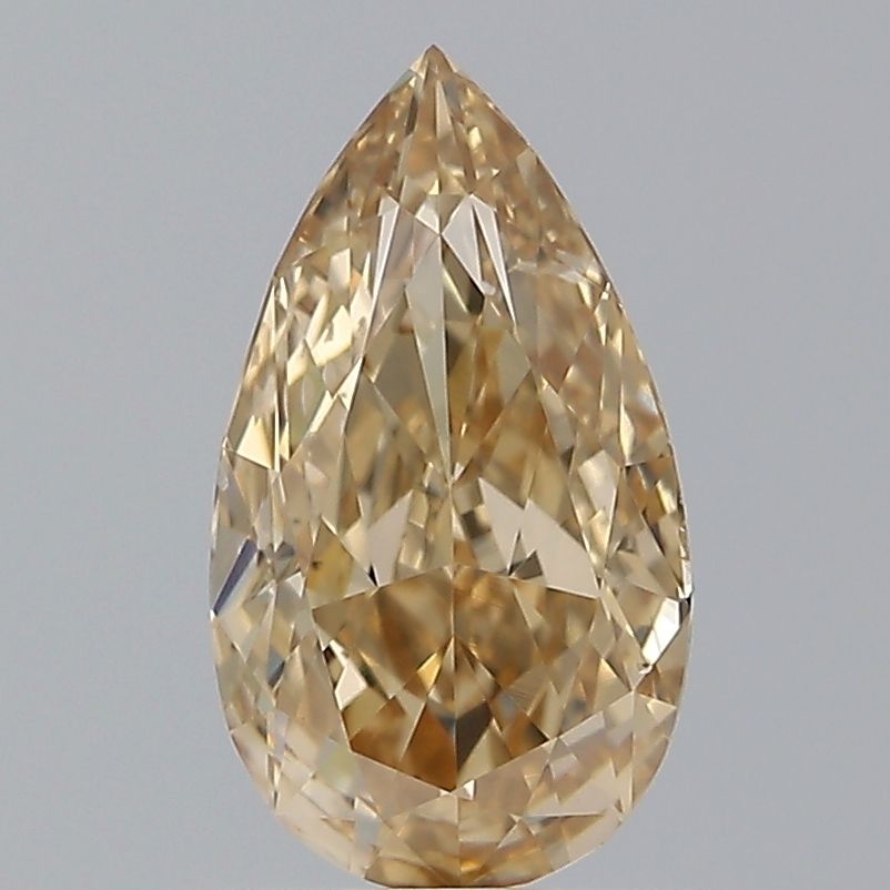 Diament 1.0 ct Fancy Yellow Brown/SI1