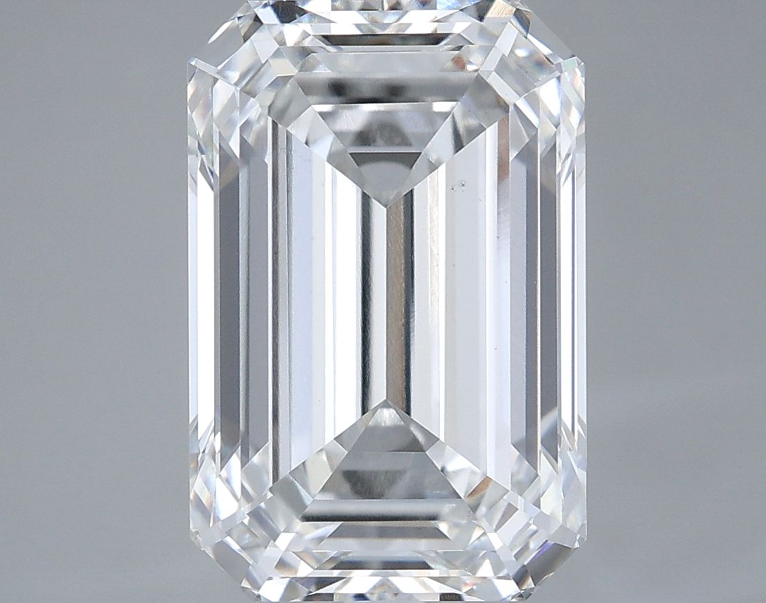 6.58 ct. emerald Lab Grown Diamond front image