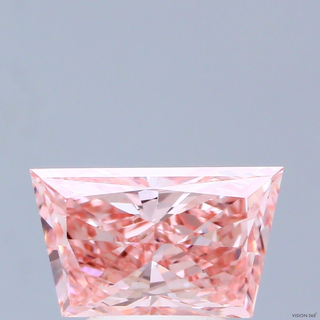 2.22 ct lab-grown Trapezoid Diamond