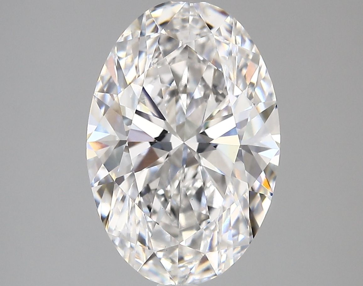 4.07 ct. oval Lab Grown Diamond front image