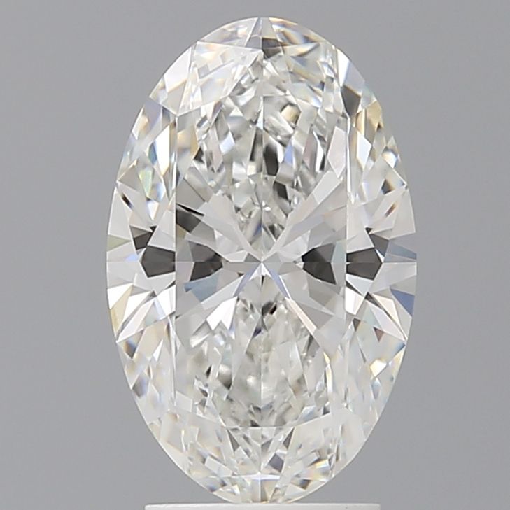 3.10 ct. oval Lab Grown Diamond front image