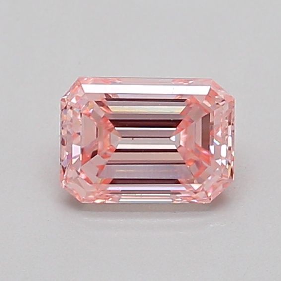 0.67 CT Fancy Intense Pink EMERALD