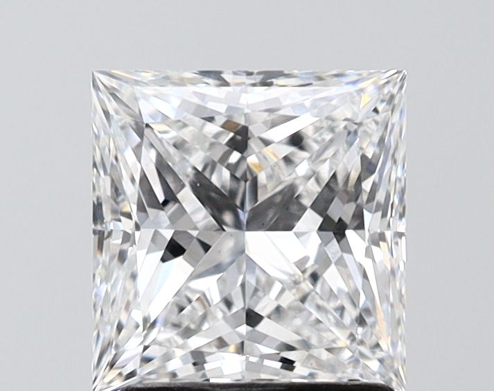1.75 ct. princess Lab Grown Diamond front image